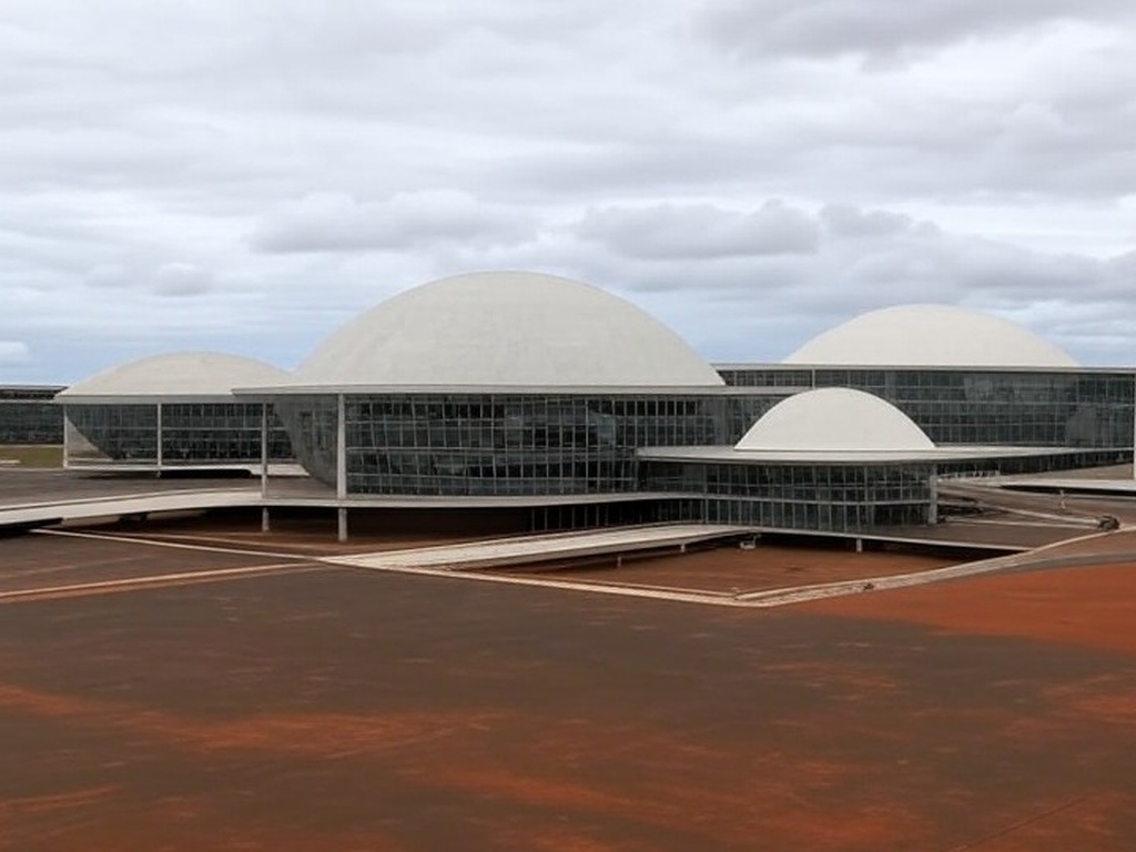 Edifício governamental em Brasília representando falhas no combate à hanseníase no DF.