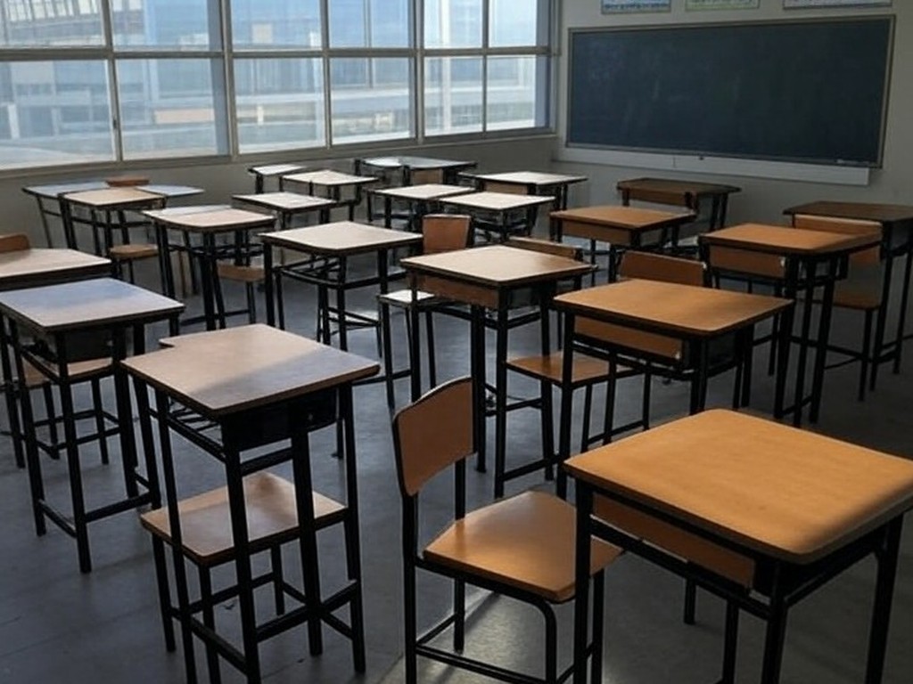 Sala de conferências vazia na CLDF em Brasília, representando treinamento para detectar abusos infantis e falhas no DF.