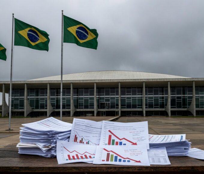 Fachada da CLDF em Brasília sob céu nublado, representando debate sobre falhas fiscais de 2025.