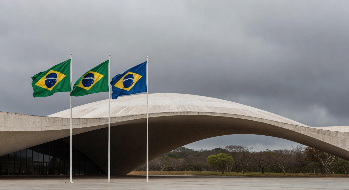 Fachada da Câmara Legislativa do DF em Brasília, sob céu nublado, representando polêmica por falta de transparência na concessão de título a jurista.