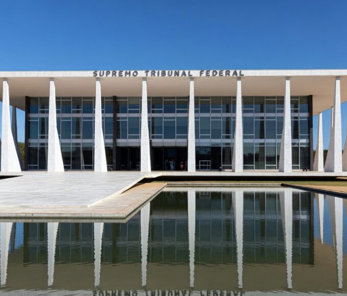 Edifício do STF em Brasília, simbolizando notícia sobre mensagens não recebidas por Alexandre de Moraes.
