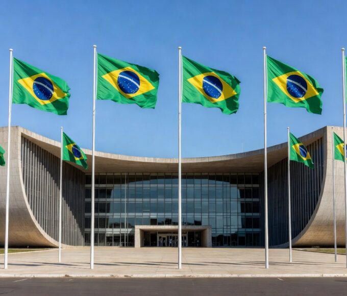 Edifício de tribunal em Brasília representando processos jurídicos e delação premiada no Brasil.
