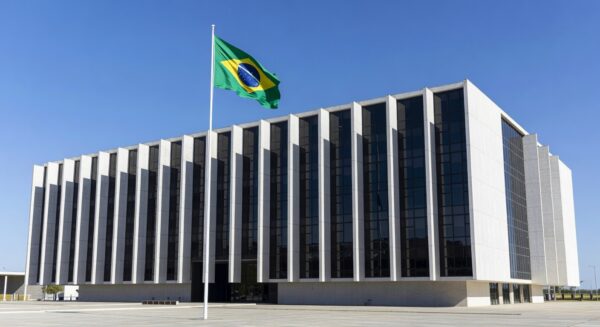 Fachada do edifício da PGR em Brasília, representando denúncia por importunação sexual contra ex-ministro.