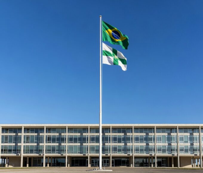 Palácio do Buriti em Brasília, representando suspensão de portaria sobre salários de professores temporários no DF.