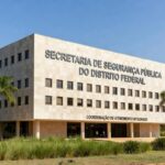 Edifício da SSP-DF em Brasília, representando um ano de atendimentos no CAB para profissionais de segurança.