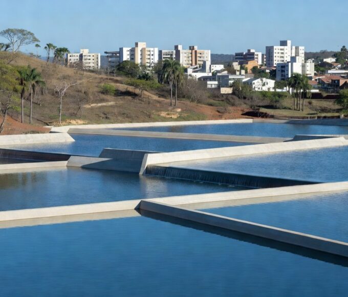 Reservatórios de água inaugurados em Sobradinho, DF, beneficiando 355 mil moradores.