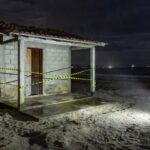 Casa em São Sebastião onde homem foi esfaqueado e ficou grave
