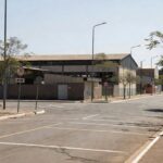 Rua do Setor de Indústrias do Gama com sinalização de Zona 30 e sentido único implantada pelo Detran-DF
