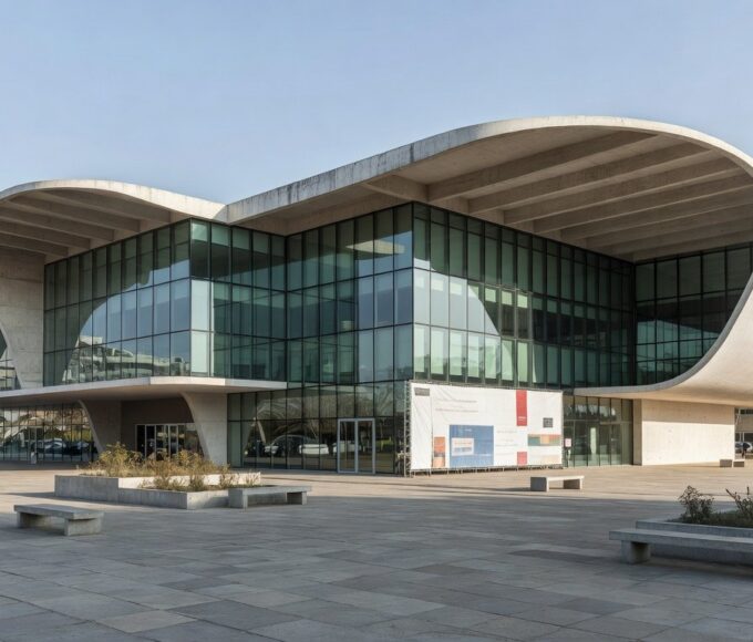 Exterior do Shopping Popular em Brasília para novo Mercado Municipal