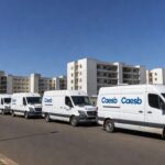 Vans itinerantes da Caesb em Brasília atendendo a população do DF