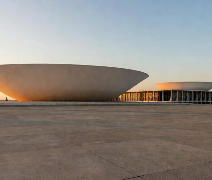 Fachada do Senado Federal em Brasília representando lançamento de plano de ação