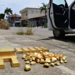 Ouro apreendido pela PM-DF em operação contra transporte ilegal em São Sebastião