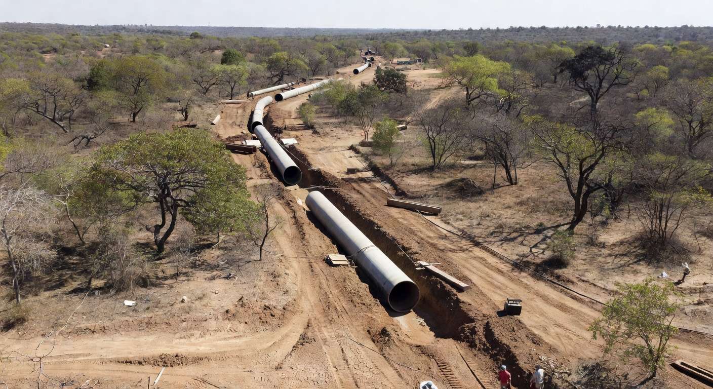 Instalação de adutora em Planaltina no DF destaca fragilidade do abastecimento de água