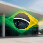 Símbolo digital do Pix representando soberania financeira brasileira