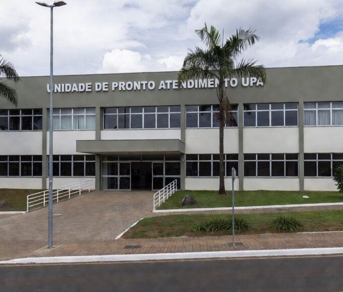 Fachada da UPA de Ceilândia I durante visita de manutenção da certificação ONA