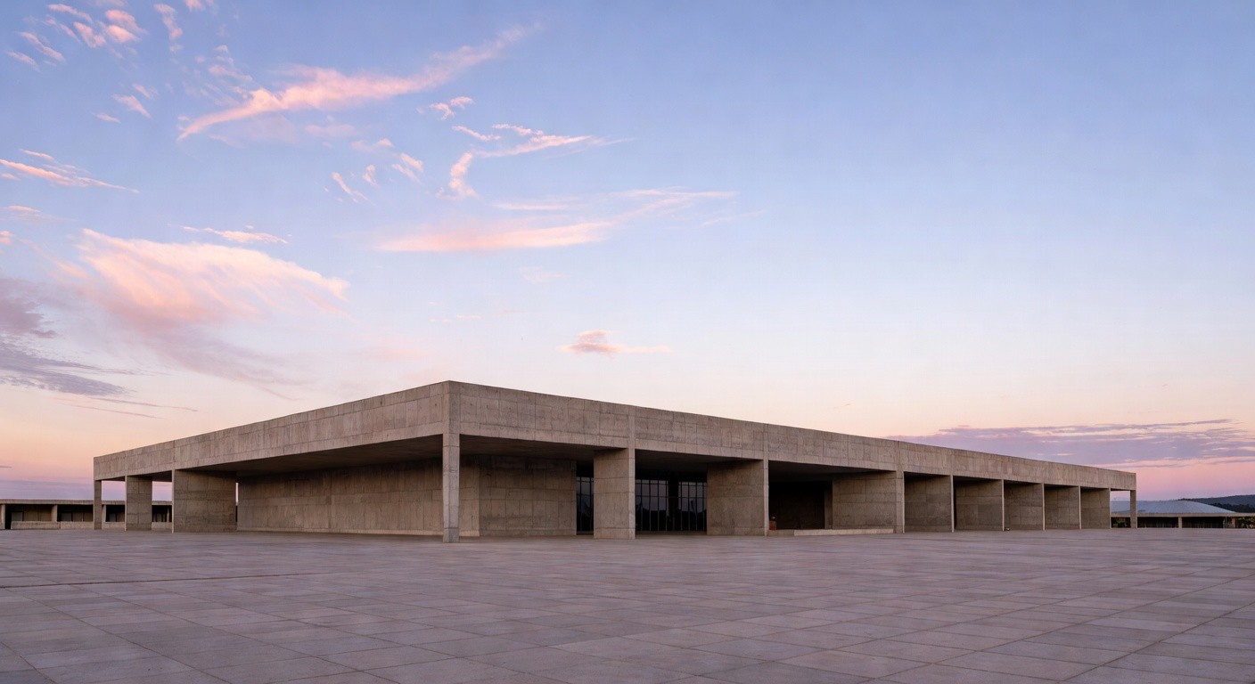 Edifício público em Brasília com alteração de horários no feriado de Corpus Christi