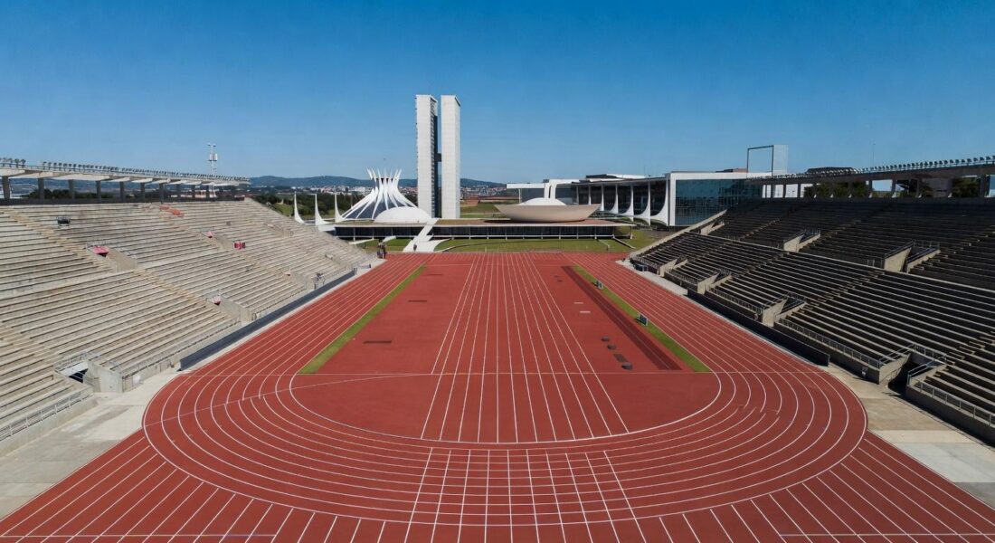 Secretário do esporte e lazer do DF, Renato Junqueira, destaca importância do projeto para novos atletas Luiz Fellipe Alves/CB/DA Press - Luiz Fellipe Alves/CB/DA Press