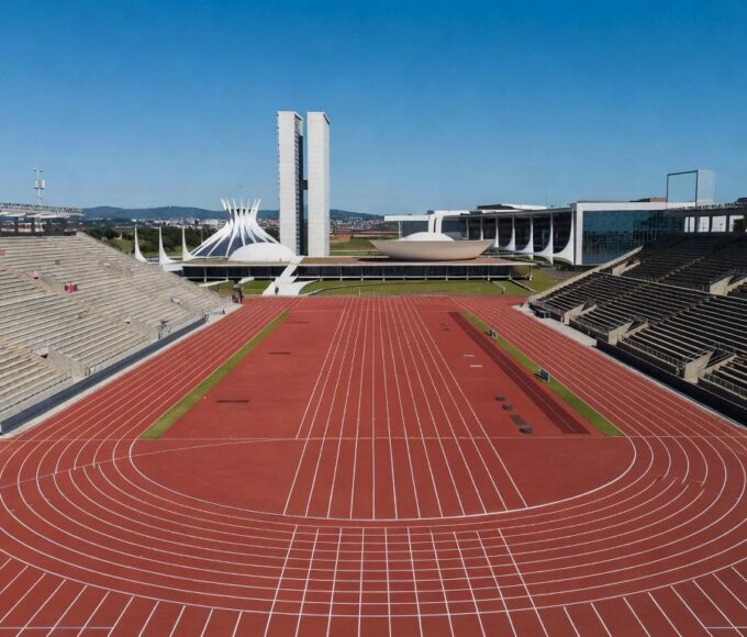 Secretário do esporte e lazer do DF, Renato Junqueira, destaca importância do projeto para novos atletas Luiz Fellipe Alves/CB/DA Press - Luiz Fellipe Alves/CB/DA Press
