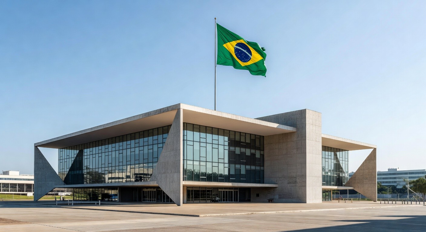 Edifício de administração regional no Distrito Federal