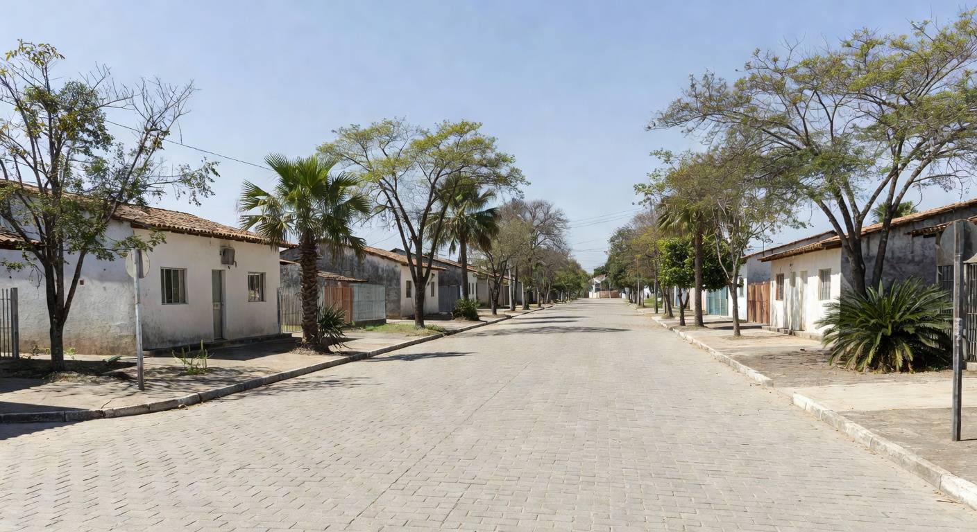 Rua residencial em Taguatinga após discussão com tiro