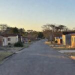 Vista de rua em Brazlândia, local da prisão por exploração sexual de adolescente