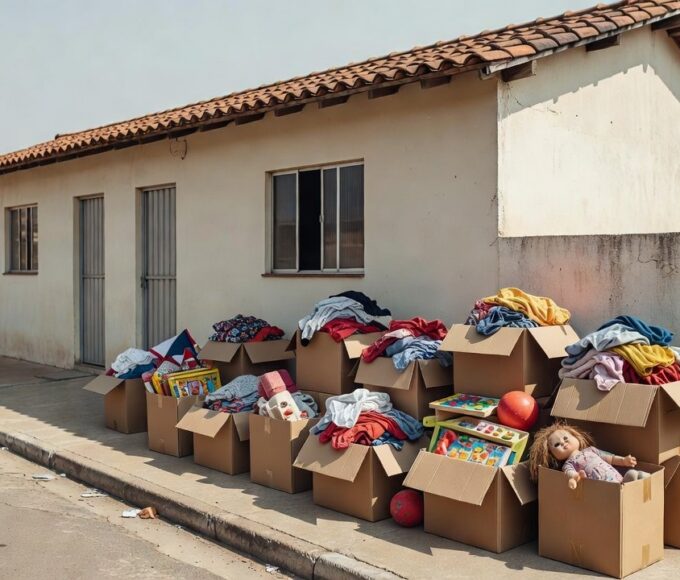 Dia de diversão com as crianças Material cedido ao Correio - Material cedido ao Correio