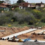 Obras de saneamento básico em São Sebastião com investimento do GDF e Caesb