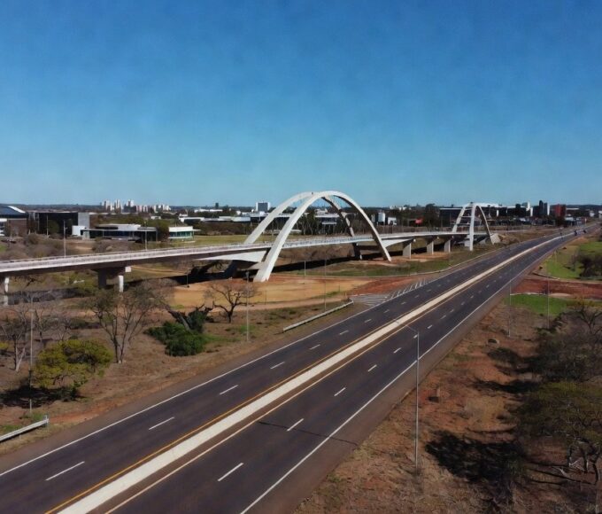 Ponte e duplicação de rodovia entre Guará e Núcleo Bandeirante em Brasília