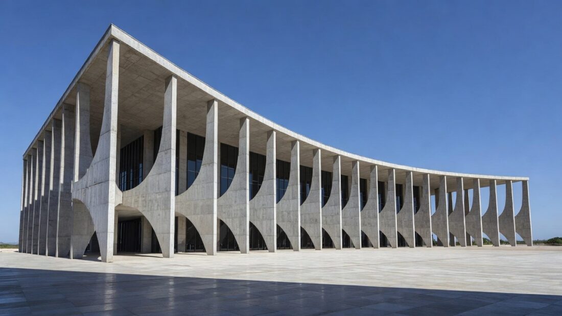 Fachada do Tribunal de Contas do Distrito Federal em Brasília