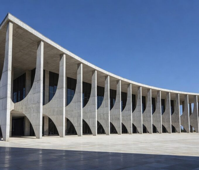 Fachada do Tribunal de Contas do Distrito Federal em Brasília