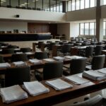 Plenário da CLDF com documentos de proposições legislativas