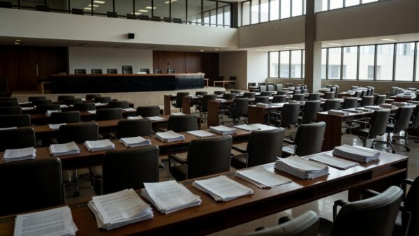 Plenário da CLDF com documentos de proposições legislativas