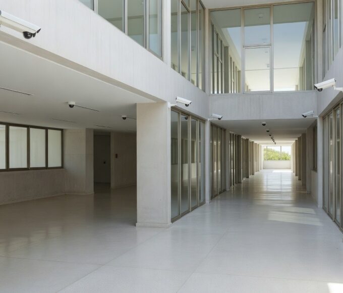 Sala de terapia com câmeras de segurança conforme lei do DF para deficientes