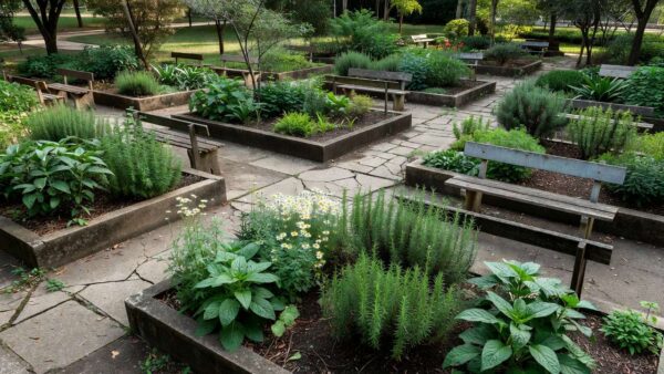 Jardim terapêutico em Brasília sem recursos para lei no DF