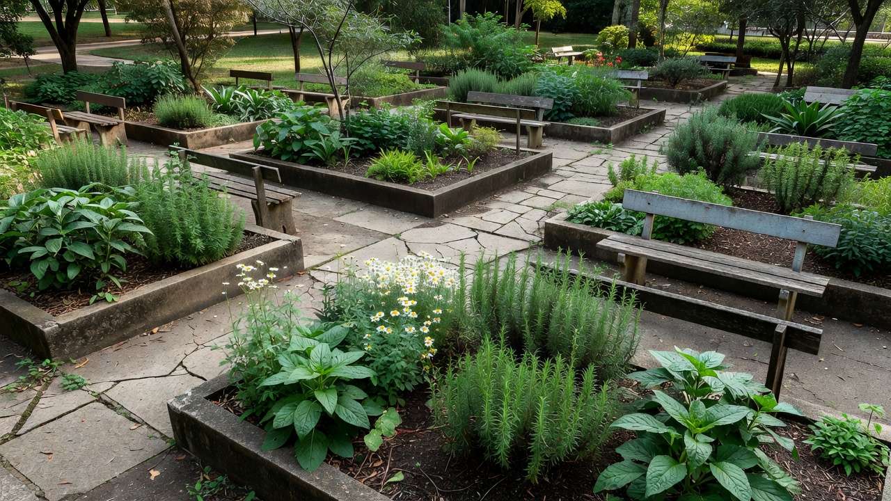 Jardim terapêutico em Brasília sem recursos para lei no DF