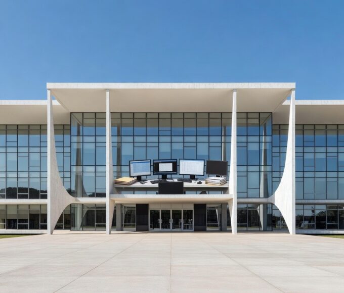 Edifício do TJDFT em Brasília simbolizando a Unidade de Monitoramento e Fiscalização