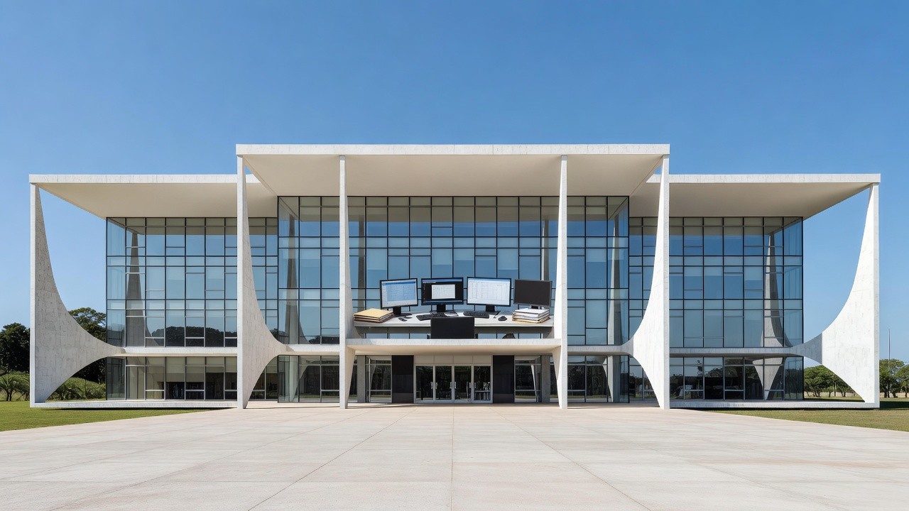Edifício do TJDFT em Brasília simbolizando a Unidade de Monitoramento e Fiscalização