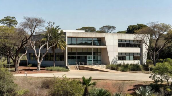 Fachada de CRAS em Brasília para solicitação do Cartão Prato Cheio