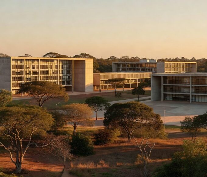 Campus da Universidade de Brasília (UnB), sede do 14º Congresso Nacional de Pesquisadores Negros