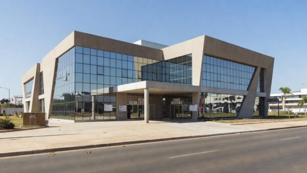 Fachada do Hospital Regional de Samambaia em Brasília, cenário de tragédia com gestantes