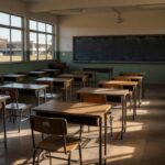 Escola pública no DF representando aposentadoria especial de professores das CREs