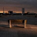 Fachada de delegacia para idosos em Brasília com dois anos de atraso