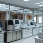 Laboratório de triagem neonatal no DF com equipamentos para doenças graves em recém-nascidos