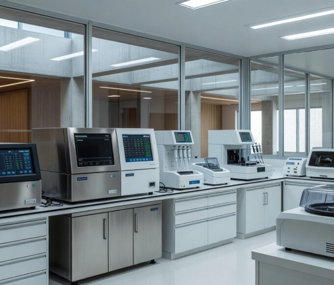 Laboratório de triagem neonatal no DF com equipamentos para doenças graves em recém-nascidos