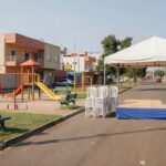 Rua de lazer no Guará II em Brasília preparada para edição especial de férias