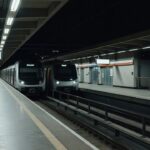 Estação do Metrô-DF em Brasília com restrição de embarque após 21h30