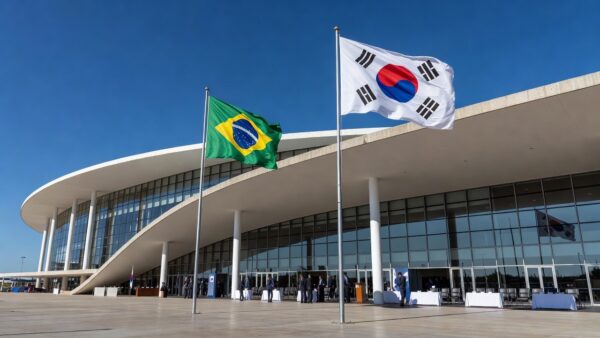 Presidente da Coreia do Sul, Lee Jae Myung, faz visita de Estado, a convite do homólogo brasileiro Remo Casilli/Reuters – 12.06.2026
