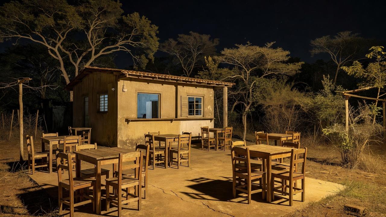Bar em Vicente Pires, Brasília, local de suspeita envolvendo major da PM-DF