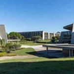 Campus da UnB em Brasília simbolizando compromisso com a democracia