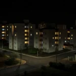 Bairro residencial em Taguatinga após disparos